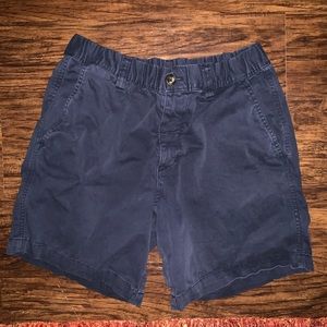 Bear Bottom Navy shorts 7 inch inseam